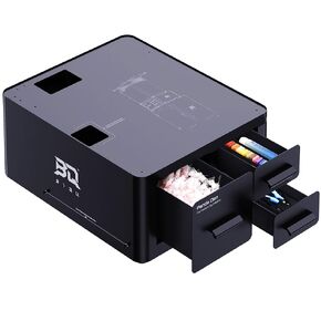 خزانة حامل للطابعة ثلاثية الأبعاد من BIQU Panda Station مع تخزين الشعيرات/AMS/الأدوات لطابعات Bambu-Lab، محطة عمل متحركة وقابلة للقفل لورشة عمل مزارع الطباعة ثلاثية الأبعاد، موفرة للمساحة in Kuwait