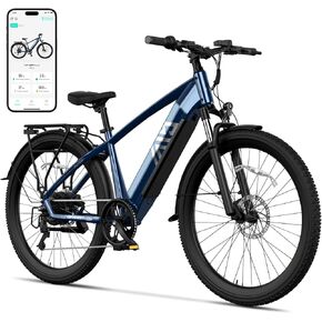 TST Electric Bike for Adults, 1200W/750 Peak Ebike with 15Ah/7.8Ah Battery, up to 40-60 Miles Range, 25 MPH Electric Bicycle, 7 Speed, All-Terrain E Bike for Commute in Kuwait