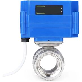 1PCS 1" Stainless Steel Ball Valve 9-24 V AC/DC, Normally Open(NPT_Other_CR04) in Kuwait