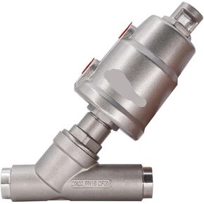 1PCS 1/2" inch Single Acting Pneumatic Angle seat Valve NC(Tri-clamp) in Kuwait