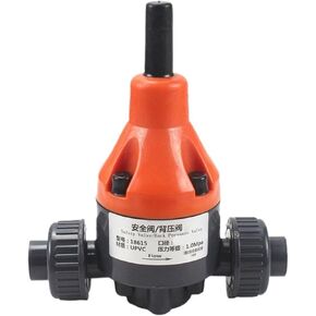 Back Pressure Valve UPVC Plastic Back Pressure Valve/Safety Valve Pressure Relief Valve 1PCS(Inner Diameter 32mm) in Kuwait