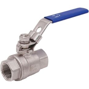 1PCS Ball Valve - 1/2" NPT Stainless Steel 304 Full Port 1000 WOG in Kuwait