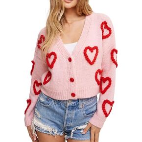 Women's Bow Tie Cardigan Sweaters Sequin Graphic Long Sleeve Open Front Knitted Cardigans Cute Party Sweater Tops in Saudi Arabia