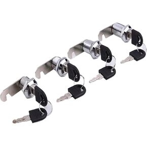 Cam Lock Drawer Cabinet Lock with 2 Keys Lock Furniture Hardware Door Cabinet Lock 1Pcs(30mm Multiple Open) in Kuwait
