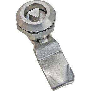 Stainless Steel Tongue Lock Triangular Four Corner S Lock Core Lock Distribution Box Cabinet Door Lock 1Pcs(MS705-C) in Kuwait