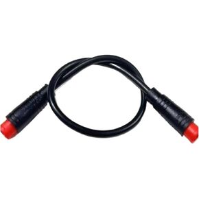 1 piece M8 2 3 4 5 6 pin connector plug electric bicycle cable female male optional connector 20CM(3Pin Male-Male) in Kuwait