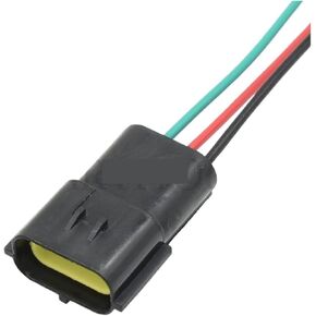 1 set of 3-pin throttle plug 174357-2/368523-1 174359-2 brake fluid level sensor socket(WHITE) in Kuwait