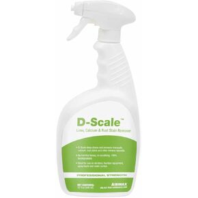 منظف ​​النافورة والتهوية من إيرماكس D-Scale لمعدات البركة والبحيرات، وإزالة الرواسب الجيرية والكالسيوم وبقع الصدأ، معالجة تنظيف مائية آمنة، 32 أونصة in Kuwait