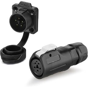 2 3 4 5 6 7 8 دبوس M12 كابل موصل الطاقة التيار المتناوب/تيار مستمر أنثى التوصيل مقبس ذكر (مقبس 2 دبوس) in Kuwait