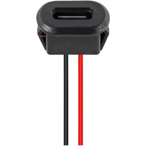 5/10 قطعة سلك لحام 2P مقاوم للماء USB C كابل تمديد ضفيرة أنثى هيكل التوصيل إلى 2 دبوس (5 قطعة أسود) in Kuwait