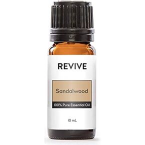 Sandalwood Essential Oil by Revive Essential Oils - 100% Pure Therapeutic Grade, for Diffuser, Humidifier, Massage, Aromatherapy, Skin & Hair Care in Kuwait