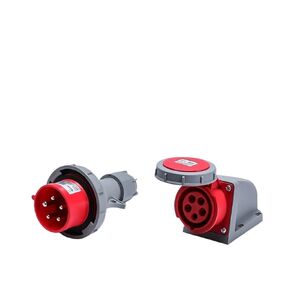 Industrial Aviation Plug and Socket Set Coupler 16a32a Male and Female Butt Power Connector IP67 Waterproof 3/4/5 core(3 Pin 16a Plug Movable) in Saudi Arabia