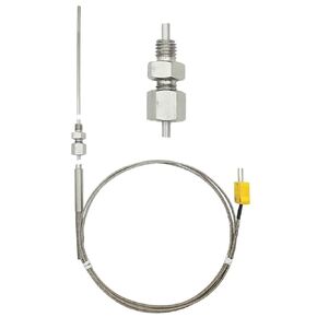مسبار استشعار حراري معدني من النوع K مع برغي تركيب لمقياس درجة حرارة الفرن العالية درجة حرارة التشغيل 1100 درجة مئوية (300 مم) in Kuwait
