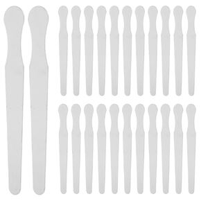 20 قطعة من خافضات اللسان المصنوعة من الفولاذ المقاوم للصدأ مقاس 5.51 بوصة، ألواح ضغط اللسان قابلة لإعادة الاستخدام لفحص الفم وعلاج النطق للأطفال بحواف ناعمة in Kuwait