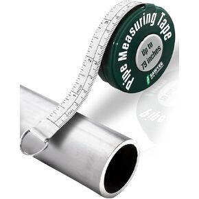 Sawyer Mfg Company Pipe Tape – Compact, Portable Tool for Fieldwork – Durable, Quick & Easy to Use – Standard Inches for Outside Diameter (Up to 79") – Hundredths Measurements (Up to 25.20") in Kuwait