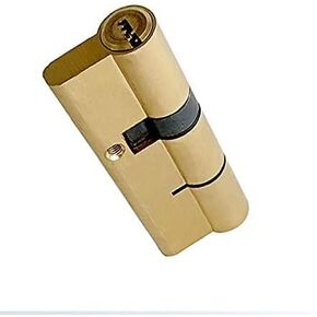 Thumb Turn Euro Cylinder Lock,AB Lock core 110mm Cylinder AB Key Anti-Theft Entrance Brass Door Lock Single Row Marble Lock core Door Barrel Lock (2pcs 110(32.5x77.5)) in Kuwait