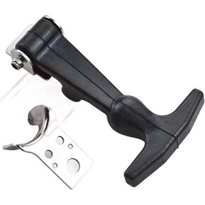 قفل بمزلاج المزالج المجلفنة مشبك حامل زر داخلي هوك المطاط مطاطا مركبة امتصاص الصدمات غطاء المحرك غلق بمشبك in Kuwait