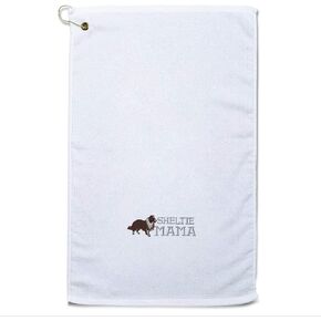 Style In Print Golf Towel Shetland Sheepdog Sheltie Mama Cotton Bag Accessories in Kuwait
