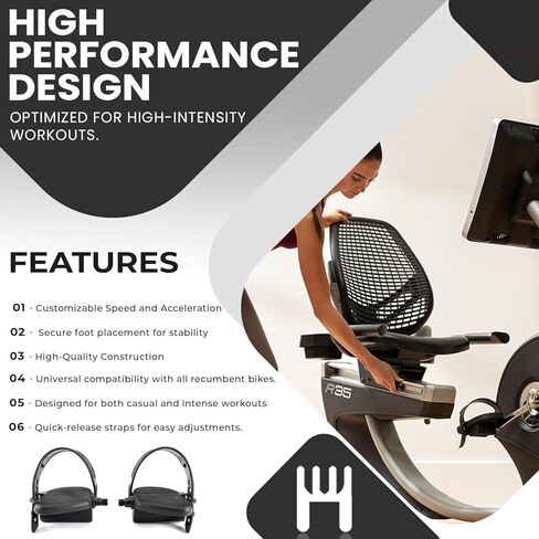 مجموعة دواسات مغزلية من Wes-lo Pro-Form مقاس 1/2 بوصة بديلة لدراجات التمرين الثابتة المستقيمة، دواسات متينة لليسار واليمين لمعدات ركوب الدراجات الداخلية in Kuwait