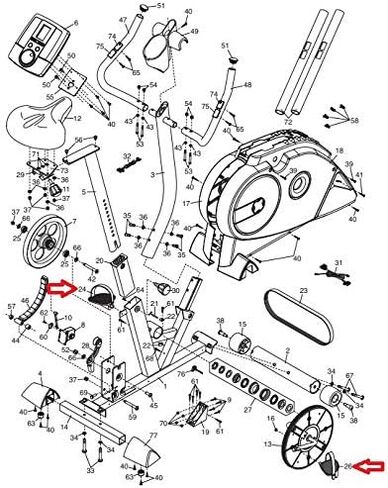 مجموعة دواسات مغزلية من Wes-lo Pro-Form مقاس 1/2 بوصة بديلة لدراجات التمرين الثابتة المستقيمة، دواسات متينة لليسار واليمين لمعدات ركوب الدراجات الداخلية in Kuwait