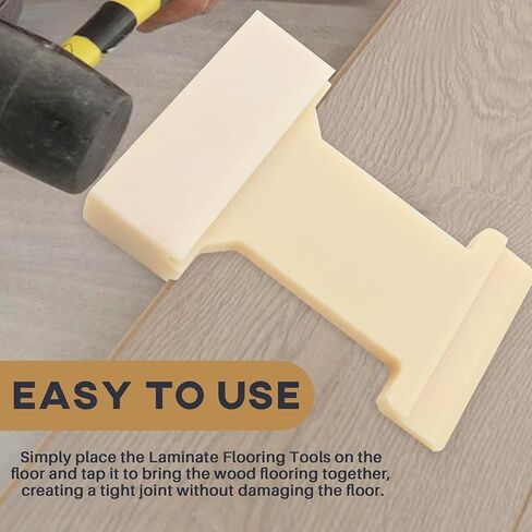 حزمة من 2 أداة تركيب الأرضيات الخشبية متعددة الوظائف مجموعة قوالب التنصت من النايلون للأرضيات الخشبية المركبة in Kuwait
