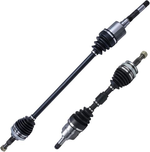 Detroit Axle - FWD Front 2PC CV Axles for 05-07 خمسمائة من Mercury Montego ، 2 CV Axlements Assembly 2005 2006 2007 in Saudi Arabia
