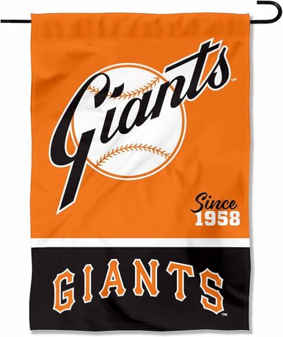 San Francisco Giants Retro Vintage Throwback Double Sided Garden Flag in Saudi Arabia
