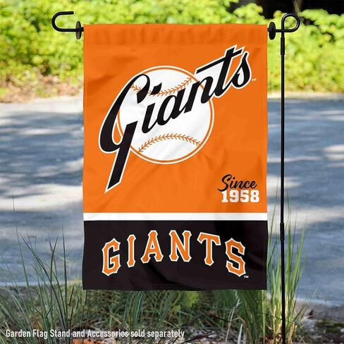 San Francisco Giants Retro Vintage Throwback Double Sided Garden Flag in Saudi Arabia