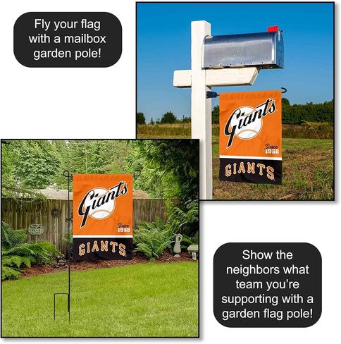 San Francisco Giants Retro Vintage Throwback Double Sided Garden Flag in Saudi Arabia