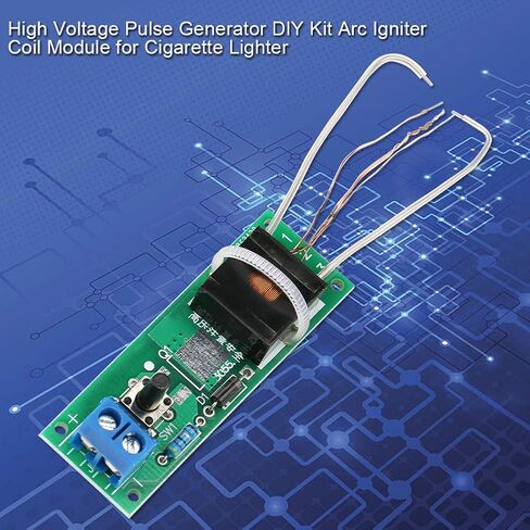 Fafeicy Pulse Generator Kit, Resin Encapsulated Transformer, High Voltage Arc Coil Module with PWM Control, for DIY Electronics Enthusiasts and Electric Lighter in Saudi Arabia