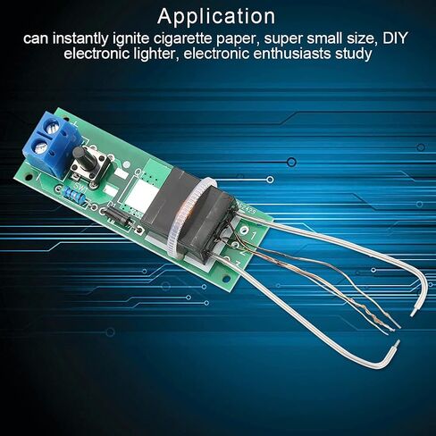 Fafeicy Pulse Generator Kit, Resin Encapsulated Transformer, High Voltage Arc Coil Module with PWM Control, for DIY Electronics Enthusiasts and Electric Lighter in Saudi Arabia