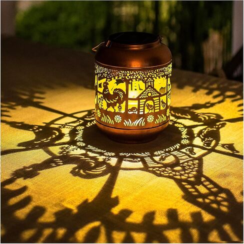 هدايا عيد الأم للأم الحصان الفوانيس الشمسية في الهواء الطلق للماء شنقا أضواء الشمسية هدايا الحصان للنساء الرجال المعادن أدى ضوء الزخرفية للفناء، الفناء، الحديقة، سطح الطاولة، المسار، المناظر الطبيعية، ديكور الحديقة in Kuwait