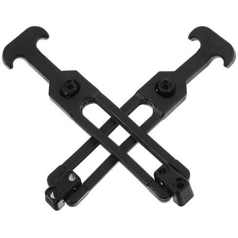 Alipis 2 Pcs Rubber Flexible T-Handle Draw Latches with Elastic Shock Absorption for Toolbox and Golf Cart, Sturdy Rubber T-Handle Hasp Catch Suitable for Industrial Use in Saudi Arabia