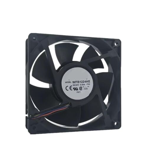 120 * 38 ملم WFB1224HE 24V 0.60A 12038 12 سم 3700 دورة في الدقيقة مروحة تبريد in Kuwait