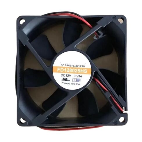 FD128025HS تيار مستمر 12 فولت 0.23 أمبير 8 سم 8025 2 دبوس مروحة تبريد in Kuwait