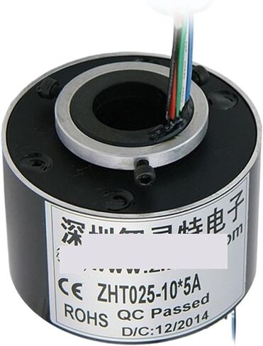 Through Hole Conductive Slip Ring Aperture 25mm 10 Circuits 5A in Saudi Arabia