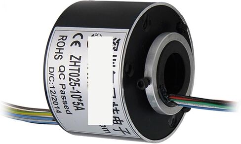 Through Hole Conductive Slip Ring Aperture 25mm 10 Circuits 5A in Saudi Arabia