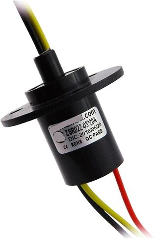 Conductive Slip Ring Large Current Sliding 360° Outer Diameter 22mm 3-Way 20A in Saudi Arabia