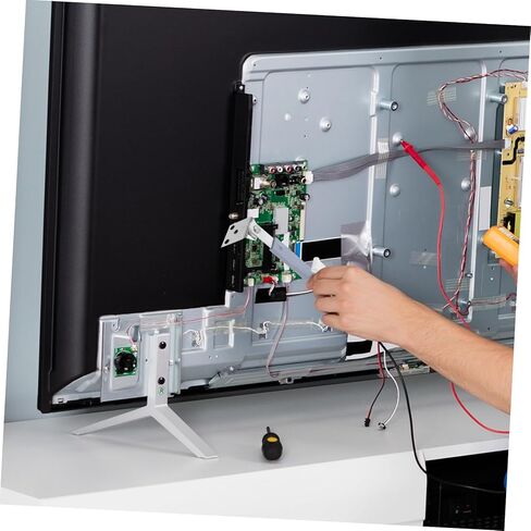 دعامة أمان للتلفزيون من SUPVOX لحماية الأطفال، مثبت من الفولاذ المقاوم للصدأ لشاشات LCD، مرساة أثاث مضادة للطرف لحوامل التلفزيون، دعامة تثبيت على الحائط لسلامة الأطفال in Saudi Arabia