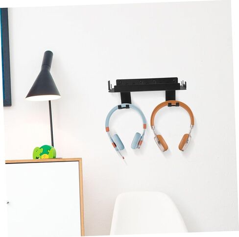 KALLORY Game Console Wall Mount Durable Controller Holder for VR Goggles Game Consoles Headsets Maximize Gaming Space Organize Accessories Sleek Design for Tidy in Saudi Arabia