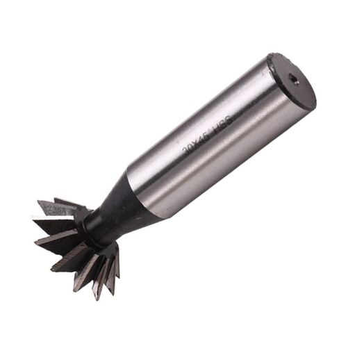 Dovetail Milling Cutter,1pc Dovetail Cutter 32X45 Degrees, 12 Edges HSS CNC Router Bit, Dovetail Milling Cutter End Mill 16mm in Kuwait