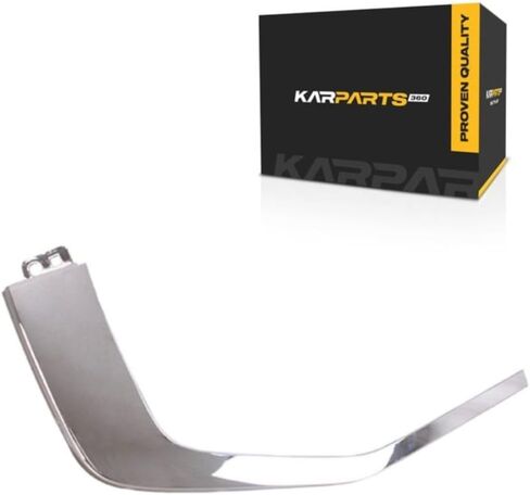 for Mitsubishi Mirage/Mirage G4 2021 2022 2023 Bumper Cover Molding Passenger Side | Front | Lower | Chrome | Made of Plastic | Replacement for MI1047111 | 191275950432, 6407A380 in Saudi Arabia