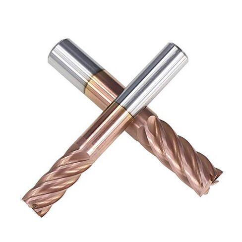 1pcs Carbide End Mill 6 Flute TiCN Coating HRC 55 6/8/10/12mm Spiral Milling Cutter for Alloy Steels/Hardened Steels CNC Router Bit in Saudi Arabia