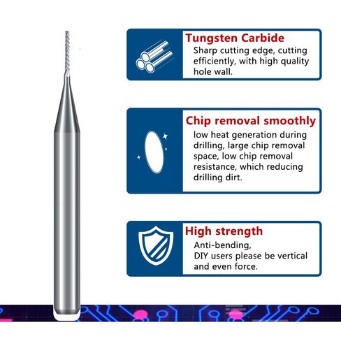 30 قطعة كربيد نهاية مطحنة النقش قاطعة المطحنة CNC راوتر بت 1/8 "عرقوب مجموعة PCB 0.5/0.6/0.7 مللي متر لقمة الذرة in Saudi Arabia