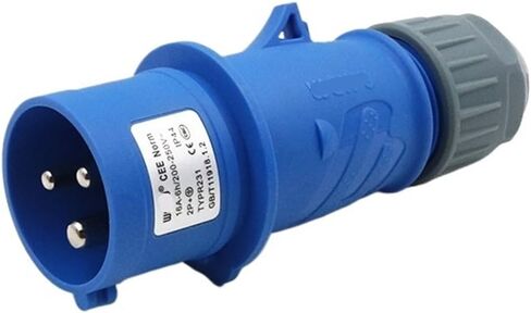Industrial 16A 3-core light and dark installation seat TYP231 Aviation connector TYP281(Concealed straight plug TYP531) in Saudi Arabia