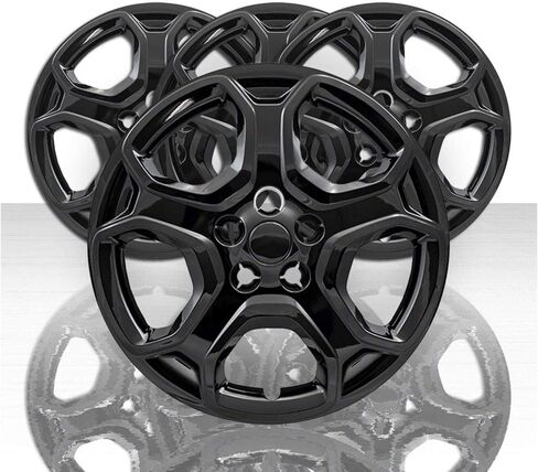 Set of 4 17" 5 Spoke Bolt-On Wheel Covers for Ford Escape S 2017-2019 - Silver in Saudi Arabia