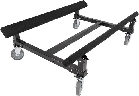 ECOTRIC Black Watercraft PWC Dolly, 1400 LBS Jet Ski Stand Boat Compatible with Sea-Doo Yamaha Kawasaki Kayaks, Jet Skis, Speedboats, Adjustable Cart W/Four Casters Heavy-Duty Steel in Saudi Arabia