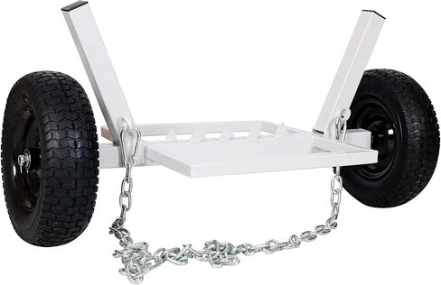 Heavy-Duty ATV Log Skidding Arch & Holder Set,Commercial Log Trailer with 1600lb Capacity, Carbon Steel Construction,16" Pneumatic Tires, Fits Logs Up to 24" Diameter(Arch+Dolly) in Saudi Arabia