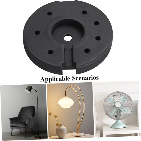 KALLORY Sturdy Floor Lamp Base Weight Loader Counterweight for Table and Floor Lamps Accessory for Home Decor Enhanced Stability and Use in Saudi Arabia