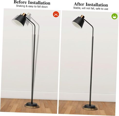 KALLORY Sturdy Floor Lamp Base Weight Loader Counterweight for Table and Floor Lamps Accessory for Home Decor Enhanced Stability and Use in Saudi Arabia